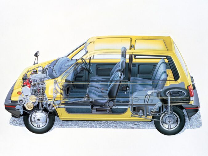 Honda City was nicknamed the Tall Boy